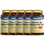 Kit 5X Cloreto de Magn�sio PA - 60 C�psulas - VitaminLife