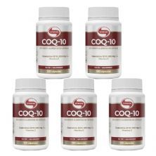 Kit 5X Coenzima COQ-10 - 120 C�psulas - Vitafor