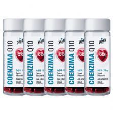 Kit 5X Coenzima Q10 100mg - 30 C�psulas - Shark Pro