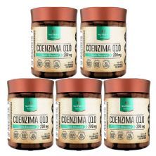 Kit 5X Coenzima Q10 200mg - 60 C�psulas - Nutrify