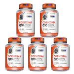 Kit 5X Coenzima Q10 200mg - 60 C�psulas - ProFit