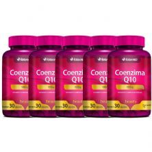 Kit 5X Coenzima Q10 - 30 C�psulas - Herbamed