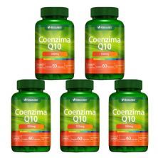 Kit 5X Coenzima Q10 - 60 C�psulas - Herbamed