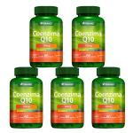 Kit 5X Coenzima Q10 - 60 C�psulas - Herbamed