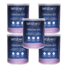 Kit 5X Coenzima Q10 - 60 Capsulas - LetsBe Nutrition