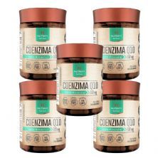 Kit 5X Coenzima Q10 - 60 C�psulas - Nutrify