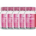Kit 5X Coenzima Q10 Com Vitaminas - 30 C�psulas - QualyNutri
