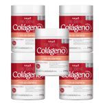 Kit 5X Col�geno Hidrolisado - 240g Frutas Vermelhas - Katigu�