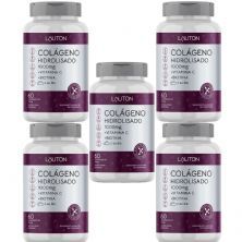 Kit 5X Colageno Hidrolisado - 60 Comprimidos - Lauton Nutrition
