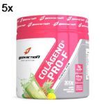 Kit 5X Col�geno Hidrolisado Clinical Skin - 300g Abacaxi com Hortel� - BodyAction