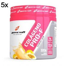 Kit 5X Col�geno Hidrolisado Clinical Skin - 300g Maracuj� - BodyAction