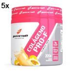 Kit 5X Col�geno Hidrolisado Clinical Skin - 300g Maracuj� - BodyAction