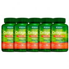 Kit 5X Colageno Tipo 2 - 30 C�spulas - Herbamed