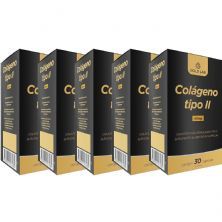 Kit 5X Col�geno Tipo II - 30 C�psulas - Gold Lab