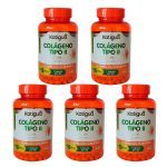 Kit 5X Col�geno Tipo II 40mg - 90 C�psulas - Katigu�