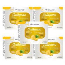 Kit 5X Col�geno Verisol - 30 Sach�s 5g Abacaxi - Herbamed