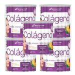Kit 5X Col�geno Verisol Com Hialur�nico - 200g Abacaxi com Hortel� - BodyAction	