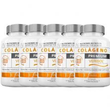 Kit 5X Col�geno Verisol Premium - 60 C�psulas - Nutrends