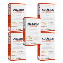Kit 5X Col�geno Verisol + Vitaminas - 60 C�psulas - Katigu�