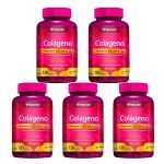 Kit 5X Col�geno Verisol + Vitaminas e Minerais - 120 C�psulas - Herbamed