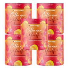 Kit 5X Col�geno Youth - 300g Manga com Laranja - Adaptogen