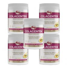 Kit 5X Colagentek - 300g Abacaxi - Vitafor