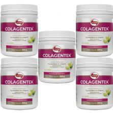 Kit 5X Colagentek - 300g Lim�o - Vitafor