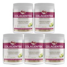 Kit 5X Colagentek - 300g Lim�o - Vitafor