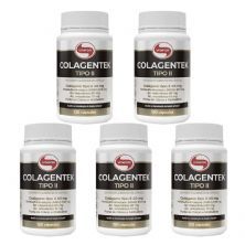 Kit 5X Colagentek Tipo II - 120 C�psulas - Vitafor