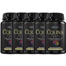 Kit 5X Colina - 60 C�psulas - Bioklein