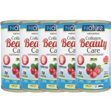 Kit 5X Collagen Beauty Care - 300g Cranberry - Nature