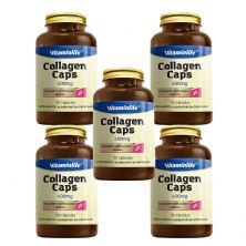 Kit 5X Collagen Caps - 90 C�psulas - VitaminLife