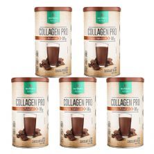 Kit 5X Collagen Pro - 450g Chocolate Belga - Nutrify