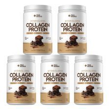 Kit 5X Collagen Protein Bodybalance - 450g Chocolate Belga - True Source	