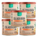 Kit 5X Collagen Renew Verisol - 300g Laranja  - Nutrify