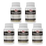 Kit 5X Colosfort Lactoferrin Plus - 30 C�psulas - Vitafor