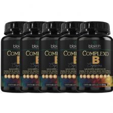 Kit 5X Complexo B - 60 C�psulas - Bioklein