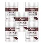 Kit 5X Complexo B - 60 C�psulas - Body Action
