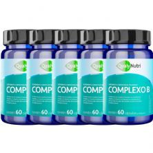 Kit 5X Complexo B - 60 C�psulas - QualyNutri