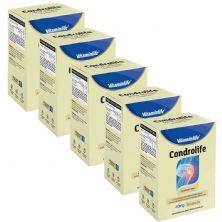 Kit 5X Condrolife Col�geno Tipo II - 30 C�psulas - VitaminLife