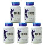 Kit 5X Coq-10 200mg - 90 C�psulas - Canibal
