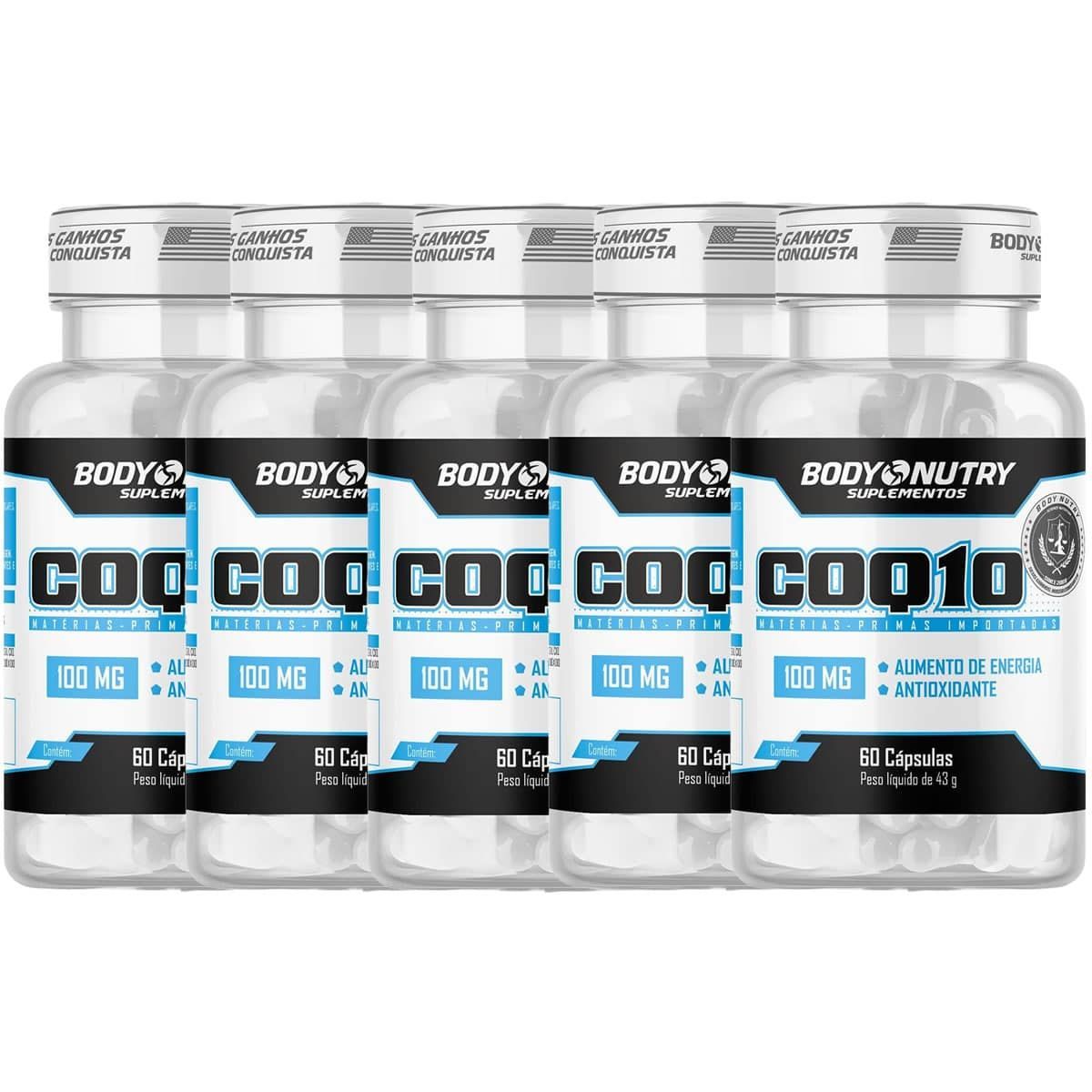Kit 5X CoQ10 - 60 C�psulas - Body Nutry