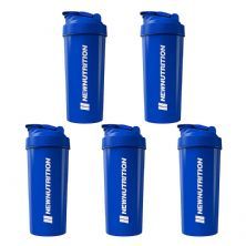 Kit 5X Coqueteleira - 600ml Azul - Newnutrition