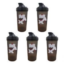 Kit 5X Coqueteleira - 600ml Fum� - Max Titanium