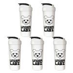 Kit 5X Coqueteleira - 600ml Perola - Under Labz