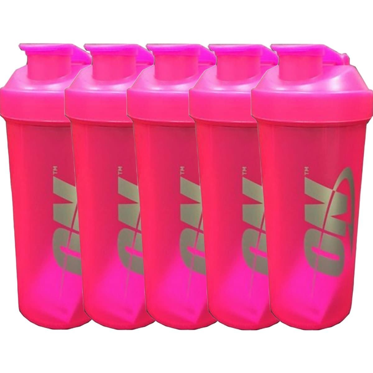 Kit 5X Coqueteleira - 700ml Rosa - ON