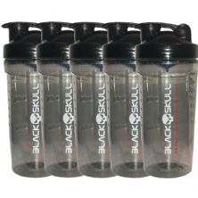 Kit 5X Coqueteleira - 750ml Fume - Black Skull