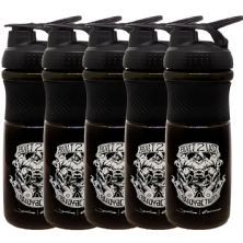 Kit 5X Coqueteleira Built 2 Last - 760ml Preto - BodyAction