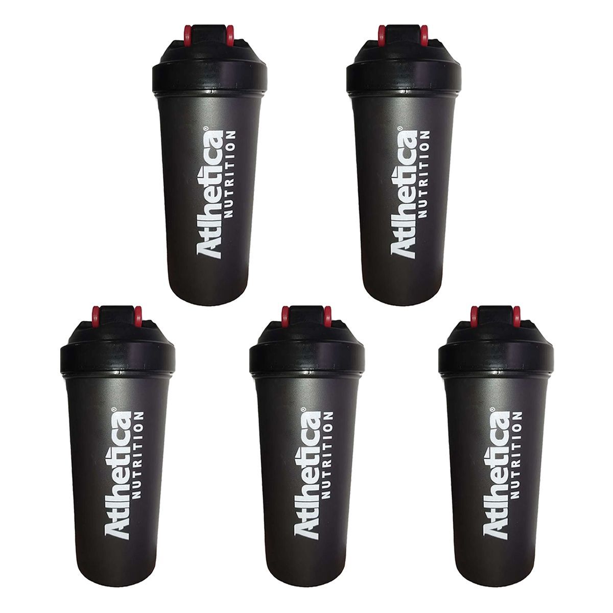 Kit 5X Coqueteleira Crazy - 700ml Porsche Cup - Atlhetica Nutrition