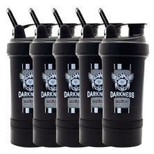 Kit 5X Coqueteleira Darkness - 450ml 3 Doses - IntegralMedica